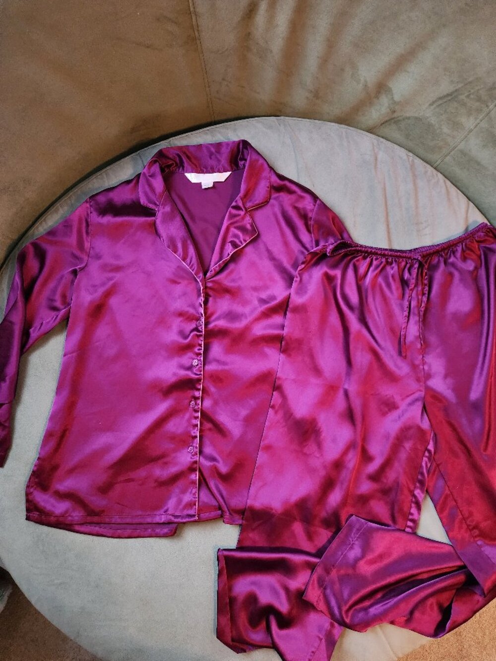 Victoria’s Secret Satin Pajama Set XS - VS Fashion Show Ready!
